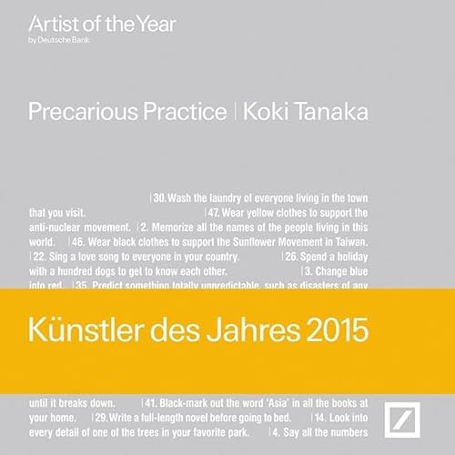 Koki Tanaka: Artist of The Year 2015