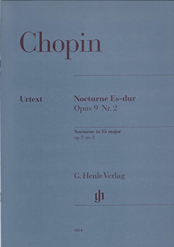 Nocturne Es-dur op. 9,2: Instrumentation: Piano solo (G. Henle Urtext-Ausgabe) von Henle, G. Verlag