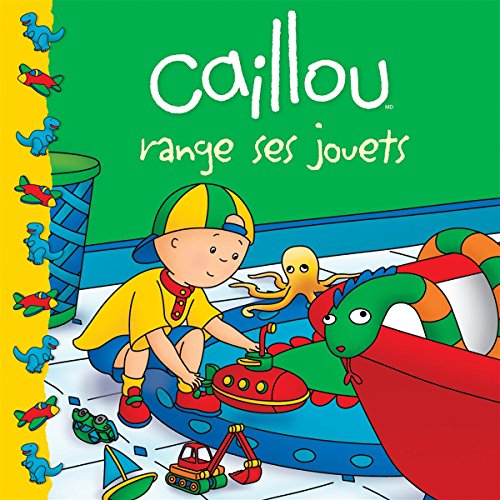 Caillou range ses jouets von CHOUETTE