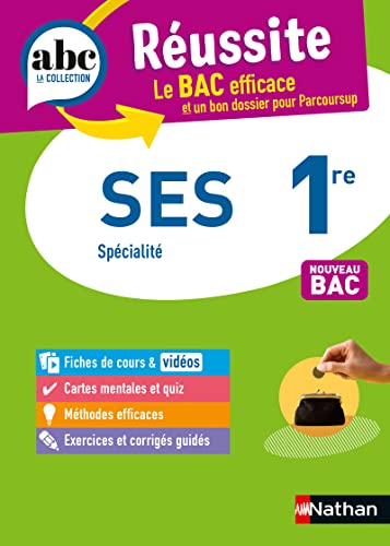 ABC Réussite Sciences économiques et sociale 1re: Nouveau Bac