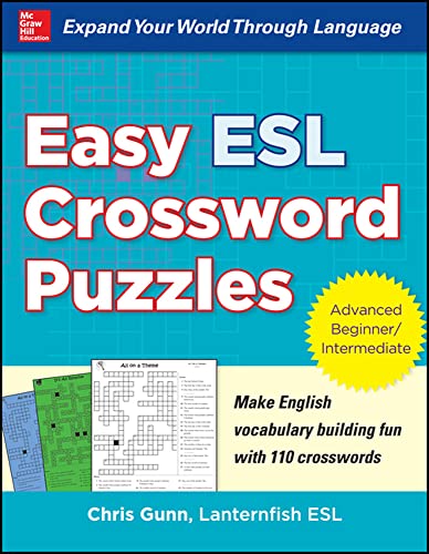 Easy Esl Crossword Puzzles von McGraw-Hill Education