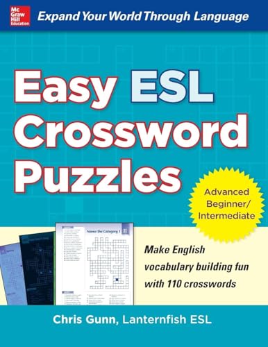 Easy Esl Crossword Puzzles