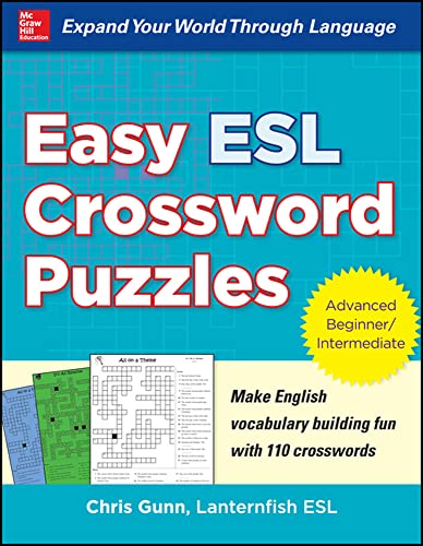 Easy Esl Crossword Puzzles