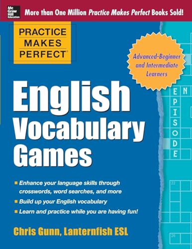 Practice Makes Perfect English Vocabulary Games (Practice Makes Perfect Series) von McGraw-Hill Education