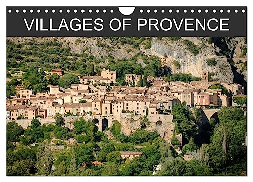 Villages of Provence (Wandkalender 2024 DIN A4 quer), CALVENDO Monatskalender