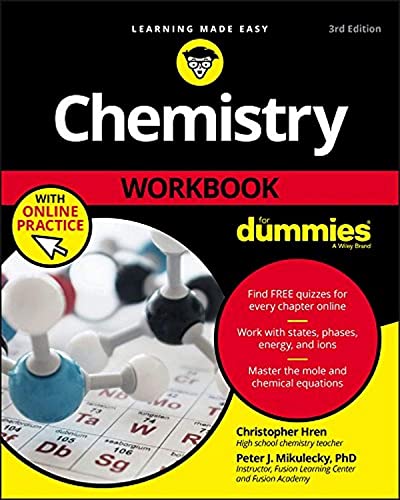 Chemistry Workbook For Dummies with Online Practice von For Dummies