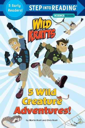 5 Wild Creature Adventures! (Wild Kratts) (Step into Reading) von Random House Books for Young Readers