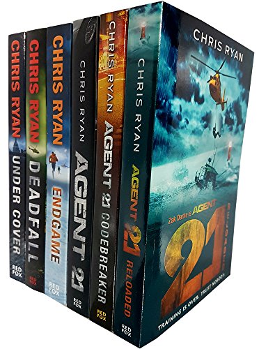 Chris ryan agent 21 series 6 books collection set