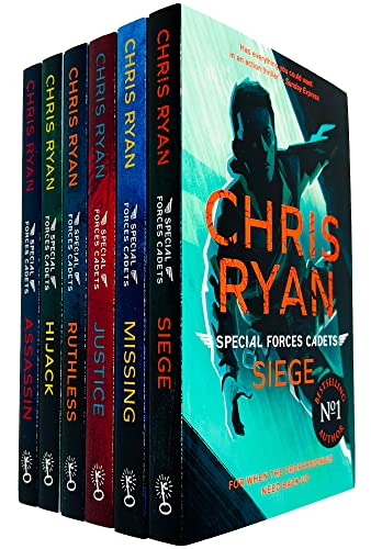 Special Forces Cadets Series 6 Books Collection Set (Siege, Missing, Justice, Ruthless, Hijack & Assassin)