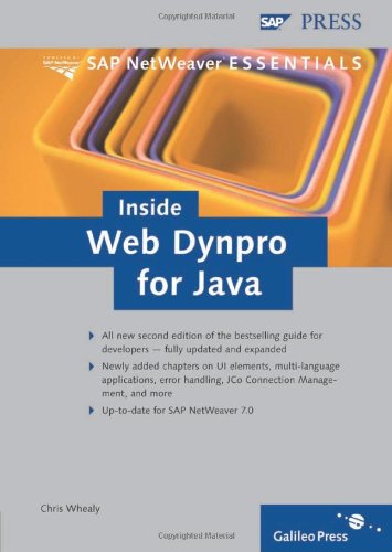 Inside Web Dynpro for Java (SAP PRESS: englisch) von SAP PRESS