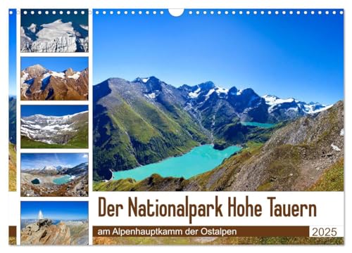 Der Nationalpark Hohe Tauern (Wandkalender 2025 DIN A3 quer), CALVENDO Monatskalender von CALVENDO