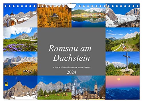 Ramsau am Dachstein (Wandkalender 2024 DIN A4 quer), CALVENDO Monatskalender von CALVENDO