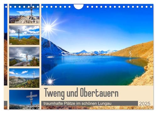 Tweng und Obertauern (Wandkalender 2025 DIN A4 quer), CALVENDO Monatskalender