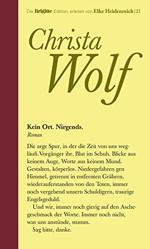 Kein Ort. Nirgends. Brigitte-Edition Band 21 Kein Ort. Nirgends. Brigitte-Edition Band 21 von Gruner + Jahr