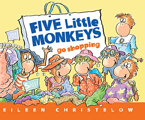 Five Little Monkeys Shopping for School (A Five Little Monkeys Story)