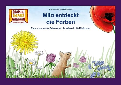 Mila entdeckt die Farben / Kamishibai Bildkarten: Eine spannende Reise über die Wiese in 10 Bildkarten