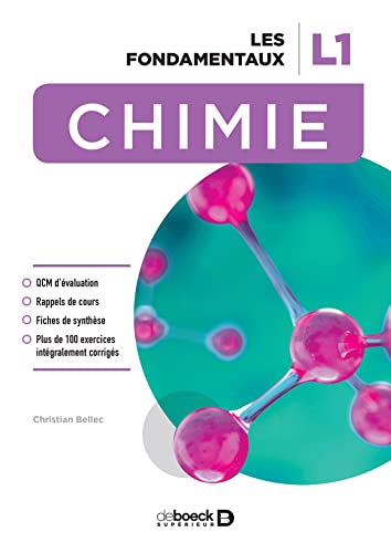 Chimie - Les fondamentaux L1 Chimie - Les fondamentaux L1