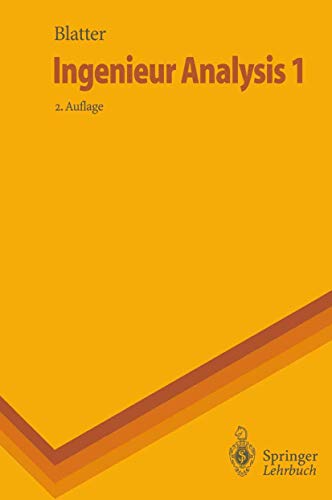 Ingenieur Analysis 1 (Springer-Lehrbuch) von Springer