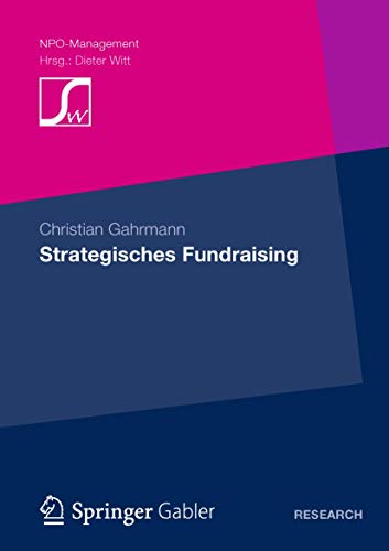 Strategisches Fundraising (NPO-Management) (German Edition) von Gabler Verlag