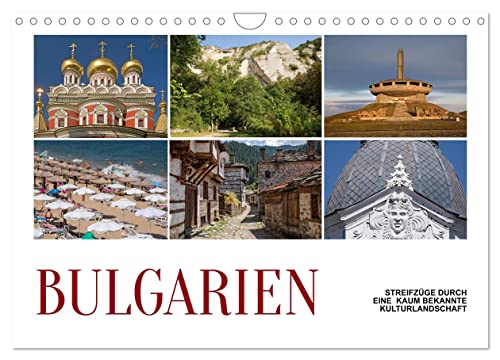Bulgarien - Streifzüge durch eine kaum bekannte Kulturlandschaft (Wandkalender 2024 DIN A4 quer), CALVENDO Monatskalender von CALVENDO