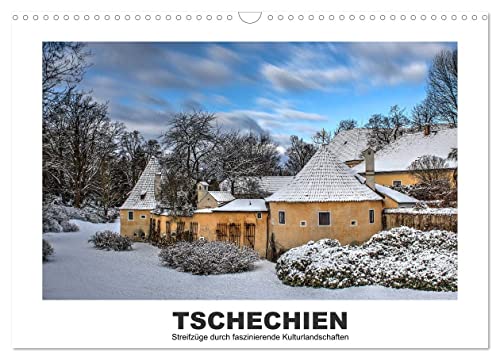 Tschechien - Streifzüge durch faszinierende Kulturlandschaften (Wandkalender 2025 DIN A3 quer), CALVENDO Monatskalender von CALVENDO