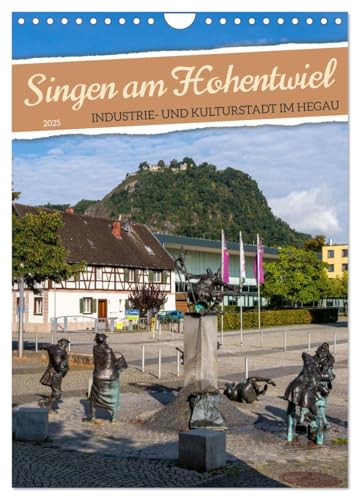 Singen am Hohentwiel (Wandkalender 2025 DIN A4 hoch), CALVENDO Monatskalender