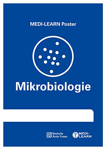Mikrobiologie - MEDI-LEARN Posterreihe Poster (DIN A0) von MEDI-LEARN Verlag GbR