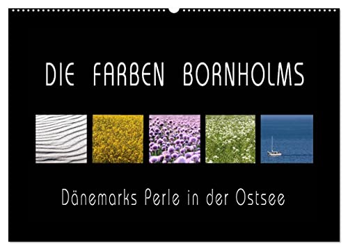 Die Farben Bornholms (Wandkalender 2025 DIN A2 quer), CALVENDO Monatskalender von CALVENDO