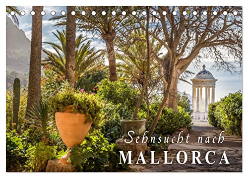 Sehnsucht nach Mallorca (Tischkalender 2024 DIN A5 quer), CALVENDO Monatskalender