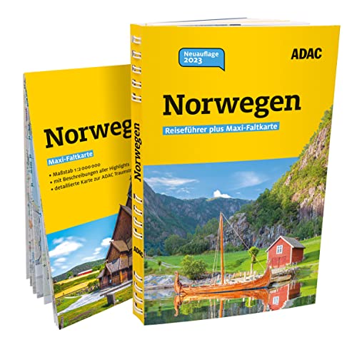 ADAC Reiseführer plus Norwegen: Mit Maxi-Faltkarte und praktischer Spiralbindung von ADAC Reiseführer, ein Imprint von GRÄFE UND UNZER Verlag GmbH