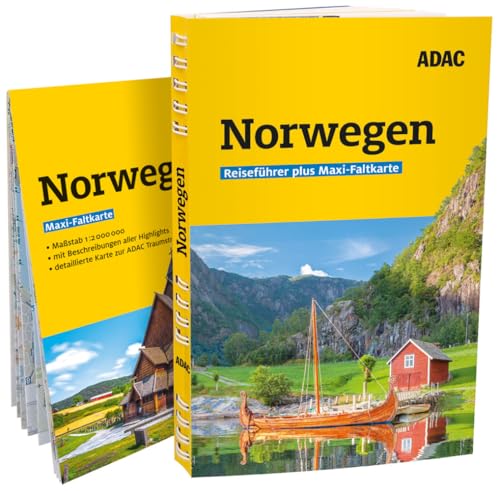 ADAC Reiseführer plus Norwegen: Mit Maxi-Faltkarte und praktischer Spiralbindung von ADAC Reiseführer, ein Imprint von GRÄFE UND UNZER Verlag GmbH
