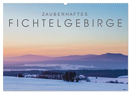 Zauberhaftes Fichtelgebirge (Wandkalender 2025 DIN A2 quer), CALVENDO Monatskalender von CALVENDO