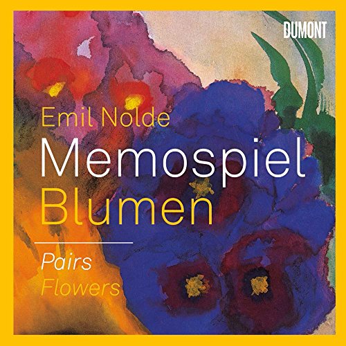 DuMont Buchverlag GmbH Emil Nolde. Blumen/Flowers (dt./ENGL.): Memospiel/Pairs von DuMont Buchverlag GmbH