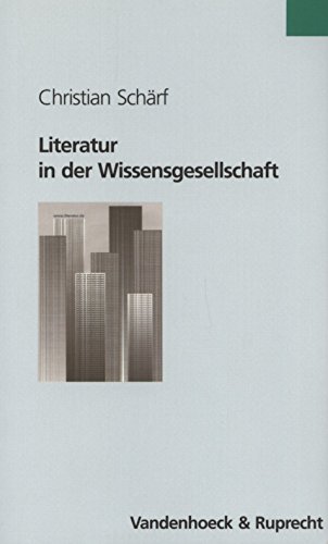 Literatur in der Wissensgesellschaft von Vandenhoeck und Ruprecht