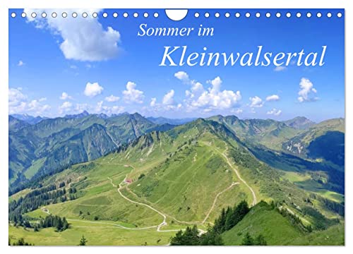 Sommer im Kleinwalsertal (Wandkalender 2024 DIN A4 quer), CALVENDO Monatskalender von CALVENDO