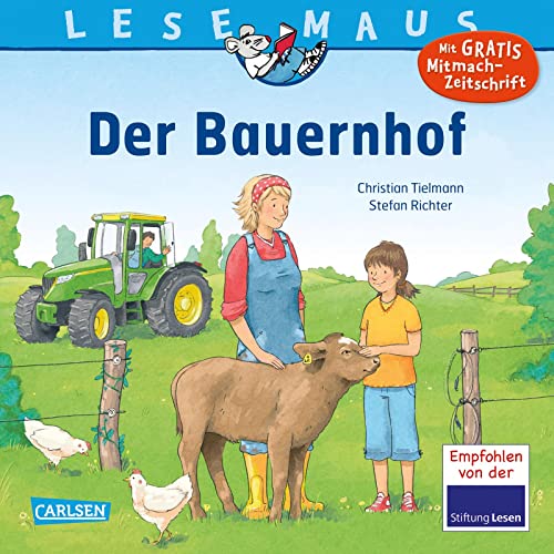 LESEMAUS 76: Der Bauernhof (76): Mit Gratis Mitmach-Zeitung. Empfohlen von der Stiftung Lesen