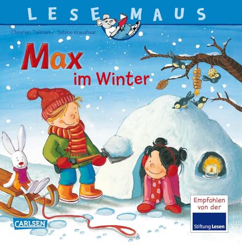 LESEMAUS 63: Max im Winter: Bilderbuch ab 3 Jahre | viele Infos rund um die Jahreszeit Winter (63) LESEMAUS 63: Max im Winter: Bilderbuch ab 3 Jahre | viele Infos rund um die Jahreszeit Winter (63)