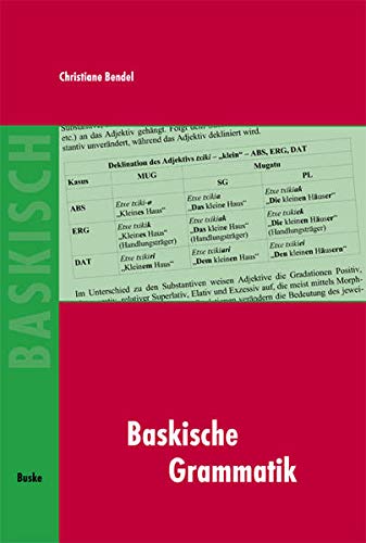 Baskische Grammatik von Buske Helmut Verlag GmbH