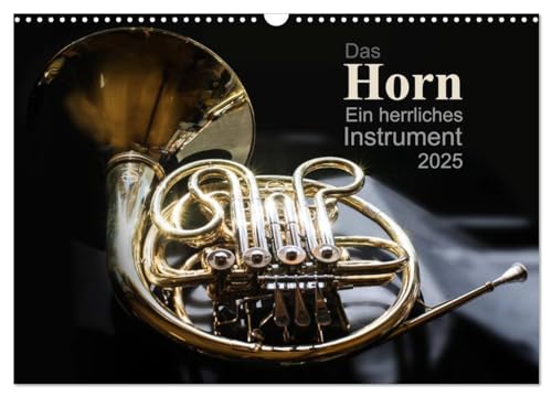 Das Horn, ein herrliches Instrument (Wandkalender 2025 DIN A3 quer), CALVENDO Monatskalender von CALVENDO