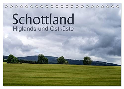 Schottland Highlands und Ostküste (Tischkalender 2025 DIN A5 quer), CALVENDO Monatskalender von CALVENDO
