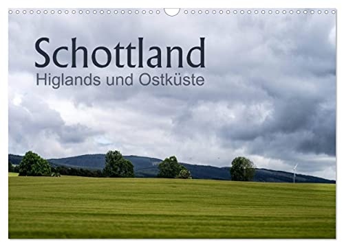 Schottland Highlands und Ostküste (Wandkalender 2025 DIN A3 quer), CALVENDO Monatskalender von CALVENDO