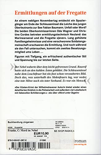 Mord im Nebel: Küsten Krimi (Oda Wagner, Christine Cordes)
