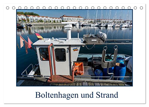 Boltenhagen und Strand (Tischkalender 2025 DIN A5 quer), CALVENDO Monatskalender