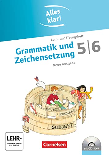 Alles klar! - Deutsch - Sekundarstufe I - 5./6. Schuljahr: Grammatik und Zeichensetzung - Lern- und Übungsheft mit beigelegtem Lösungsheft und CD-ROM Alles klar! - Deutsch - Sekundarstufe I - 5./6. Schuljahr: Grammatik und Zeichensetzung - Lern- und Übungsheft mit beigelegtem Lösungsheft und CD-ROM