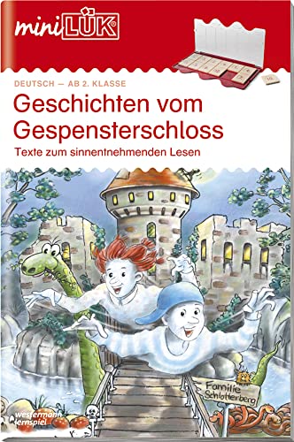 miniLÜK: Geschichten vom Gespensterschloss: Texte zum sinnentnehmenden Lesen ab Klasse 2: Texte zu sinnentnehmenden Lesen (miniLÜK-Übungshefte: Deutsch)