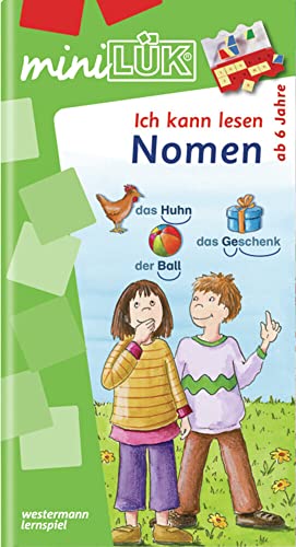 miniLÜK: Vorschule/1. Klasse - Deutsch Ich kann lesen Nomen (miniLÜK-Übungshefte: Vorschule) miniLÜK: Vorschule/1. Klasse - Deutsch Ich kann lesen Nomen (miniLÜK-Übungshefte: Vorschule) von LÜK