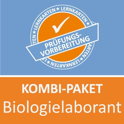 Kombi-Paket Biologielaborant Lernkarten von Princoso GmbH