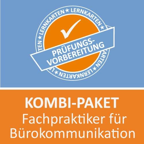 Kombi-Paket Fachpraktiker für Bürokommunikation Lernkarten