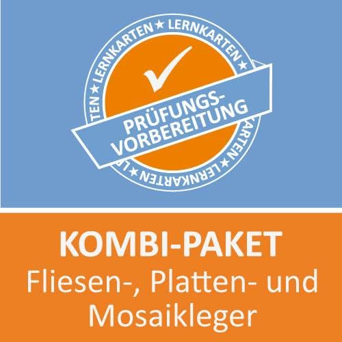 Kombi-Paket Fliesen-, Platten- und Mosaikleger Lernkarten: Erfolgreiche Prüfungsvorbereitung Kombi-Paket Fliesen-, Platten- und Mosaikleger von Princoso GmbH