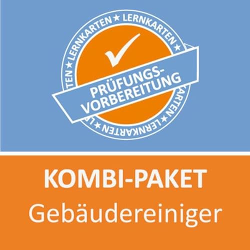 Kombi-Paket Gebäudereiniger Lernkarten: Erfolgreiche Prüfungsvorbereitug Kombi-Paket Gebäudereiniger Lernkarten: Erfolgreiche Prüfungsvorbereitug von Princoso GmbH